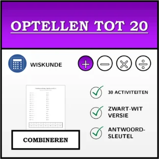 Combineeroefening: Optellen tot 20