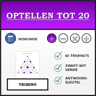 Trimino: Optellen tot 20