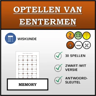 Memory: Optellen van eentermen