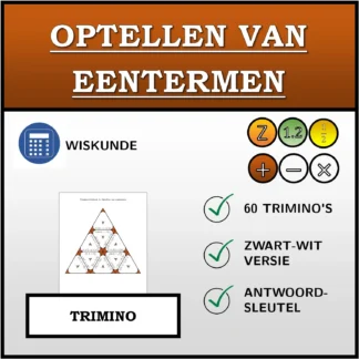 Trimino: Optellen van eentermen