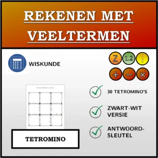 Tetromino: Rekenen met veeltermen