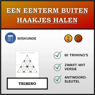 Trimino: Een eenterm buiten haakjes halen