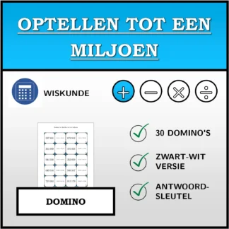 Domino: Optellen tot een miljoen
