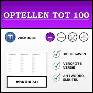 Werkblad: Optellen tot 100