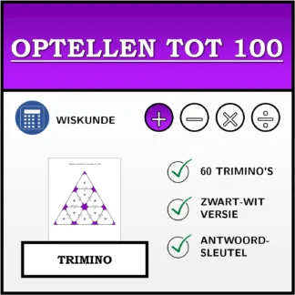 Trimino: Optellen tot 100