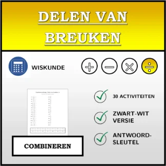 Combineeroefening: Delen van breuken