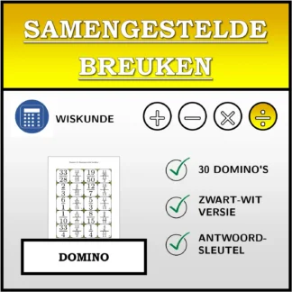 Domino: Samengestelde breuken