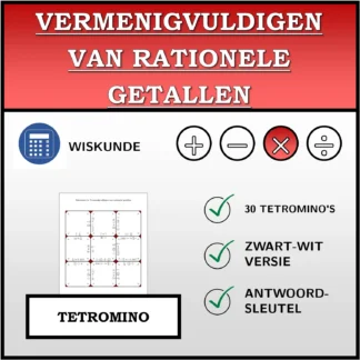 Tetromino: Vermenigvuldigen van rationele getallen