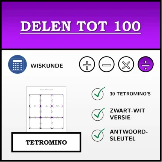 Tetromino: Delen tot 100