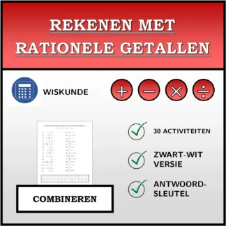 Combineeroefening: Rekenen met rationele getallen